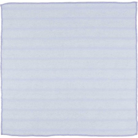 RENOWN 16 in. x 16 in. Scrubbing Microfiber Cleaning Cloth, Blue REN01616-BSZ